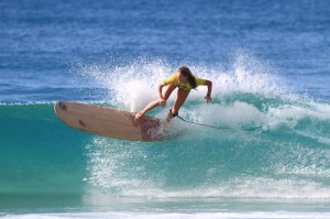Surfing at Noosa Surf Festival
