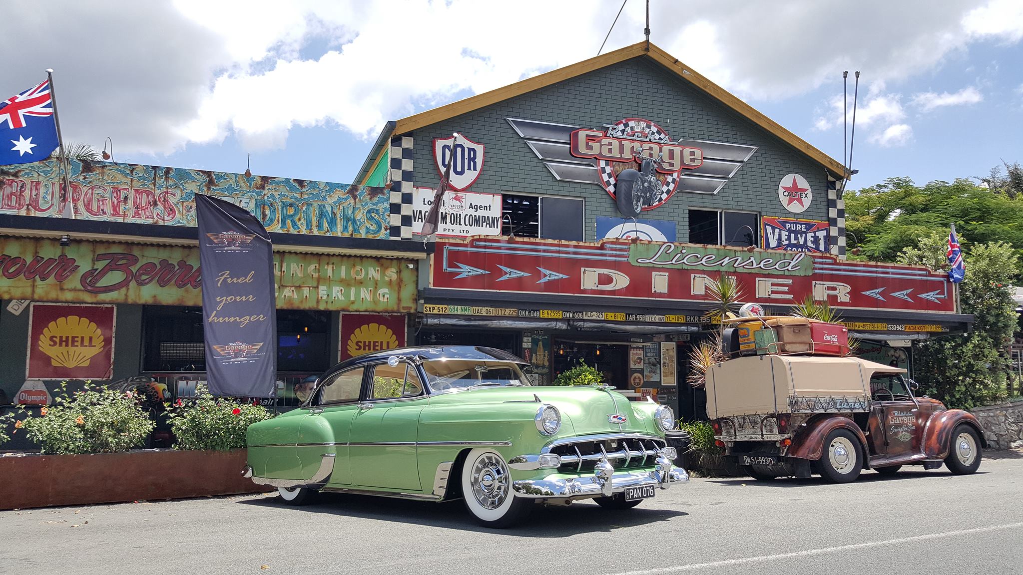 New Watering Hole Rick’s Garage, Diner and Whiskey Bar Sunshine