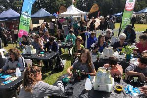 event goers at Sunshine Coast gardening espo